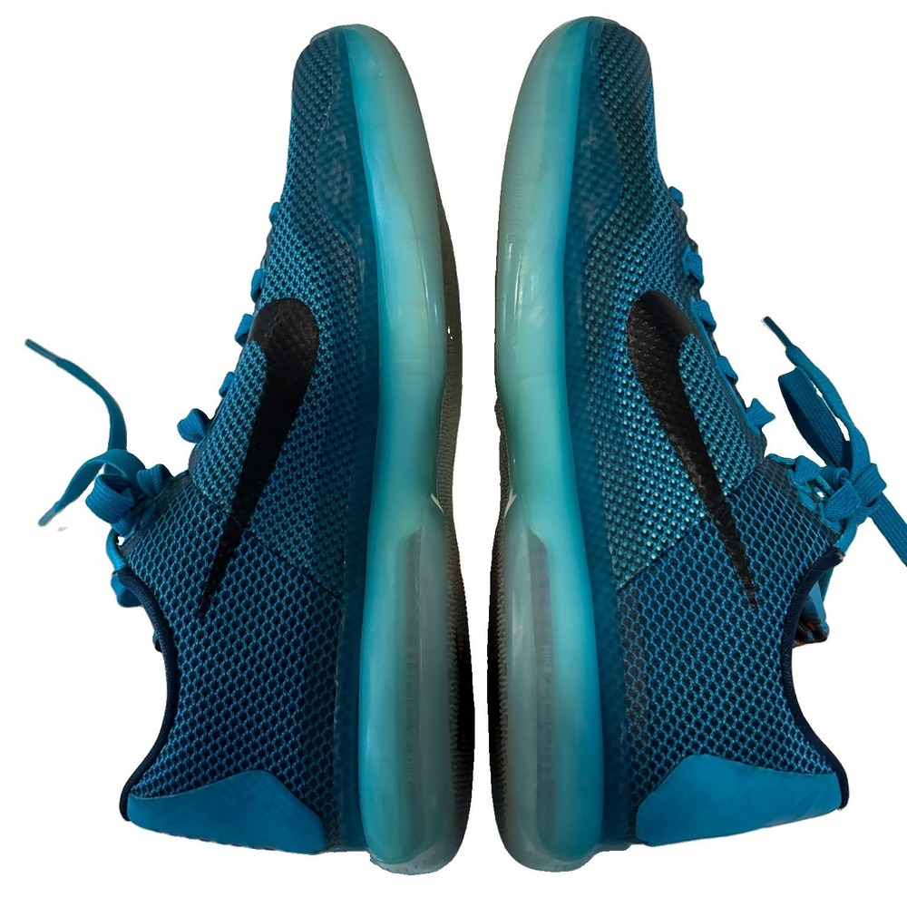 Nike Kobe 10 5AM Flight Blue Lagoon Vapor GRN 705317403 Mamba Men's 9 near MINT!
